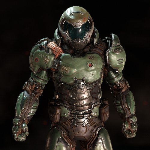 The Doom Slayer: Like Jesus, but without the mercy. Sort of.