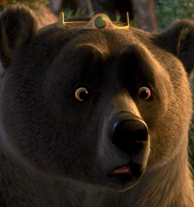 Elinor the surprised-looking bear